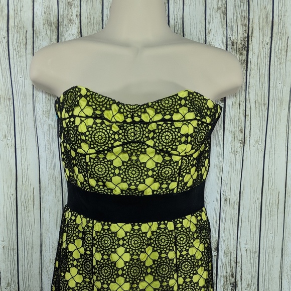 Cynthia Steffe Britney lace strapless dress - 2 - Picture 3 of 8